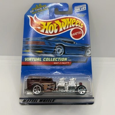 Hot Wheels 2000 Way 2 Fast #115 Colección Virtual Púrpura Metálico 5SP Foto 1 de 3