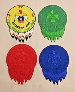 Patch weekend OA Wagion Lodge 6 ottobre 2003 e aprile, giugno, agosto 2004 - NUOVO - Foto 1 di 1