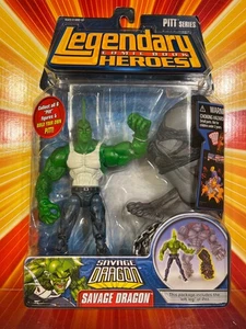 ToyBiz Legendary Comic Book Heroes SAVAGE DRAGON Tank Top Variant PITT Wave NEW - Picture 1 of 6