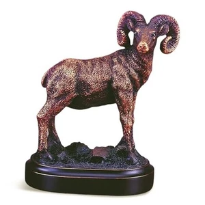Ram Statue - Bronze Finish - Picture 1 of 3