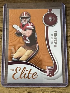 2025 Donruss Elite Christian McCaffrey # 11 The Elite Orange /199 49ers - Bild 1 von 2