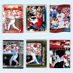 Juan Gonzalez Lot 6 Baseball Cards 1997 Fleer Ultra Seasons Crowns Texas Rangers - Picture 1 of 8