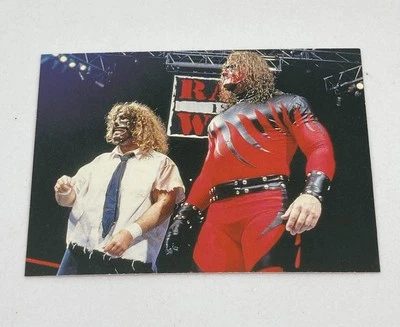 1998 Comic Images WWF Superstarz Kane and Mankind #54 Rookie RC HOF - Image 1 of 2