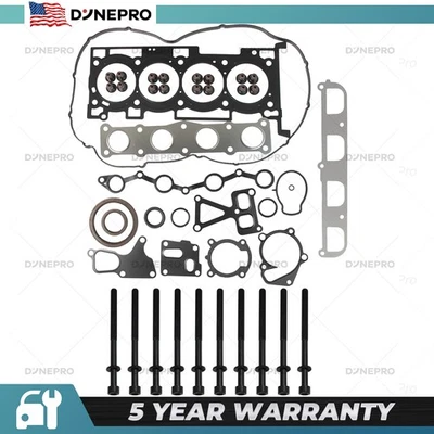 Kit de junta de motor maestro con perno de cabeza para Hyundai Genesis Coupé 2,0 L 2010-2012 Foto 1 de 4