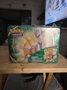 Pokemon Arceus Lunch box Tin NEW & SEALED - 2022 Collectors Chest - Picture 1 of 5