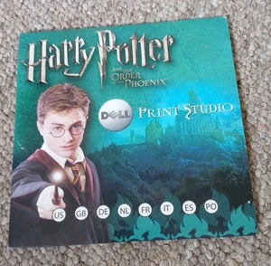 NIEPRZETESTOWANY Harry Potter i Zakon Feniksa Studio Druki CD Rom - Zdjęcie 1 z 2