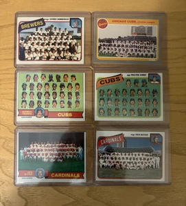 Division Rivalry Team Karten Konvolut - Brewers, Cubs, Cardinals - Bild 1 von 10