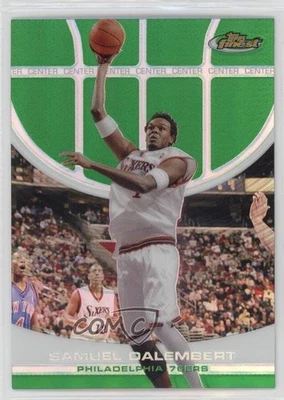 2005-06 Topps Finest Green Refractor /89 Samuel Dalembert #67 - Image 1 of 2