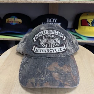 Vintage Harley-Davidson Mütze - RealTree Camouflage - Strapback Biker Cap - GEREINIGT! - Bild 1 von 6