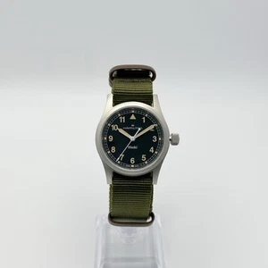 Hamilton Khaki Field Quartz H69301930 Quartz NATO Strap Watch 33mm Stainless - Picture 1 of 8
