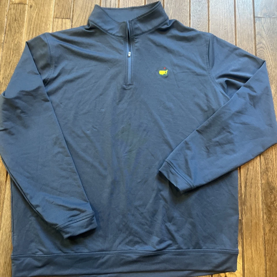 Masters Peter Millar 1/4 Cuarto Cremallera XXL Azul Marino 2XL Foto 1 de 4