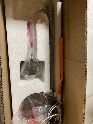 Justice Design FAL-8814-18-DBRZ LumenAria Pendant w/ Rigid Stem & Tapered Shade - Image 1 of 3