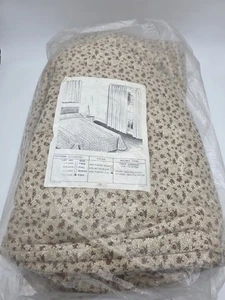 Vintage New Without tags Wilshire Floral Pattern King Size Comforter Pmkn Beige - Picture 1 of 10