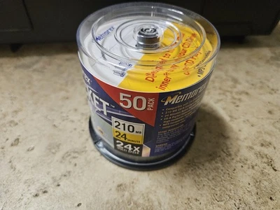 Memorex Pocket CD-R 50 Pack of Discs 24 min 24X Multi Speed Brand New Open Box - Image 1 of 4