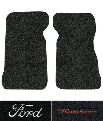 1972-1973 Ford Ranchero Floor Mats - 2pc - Loop - Image 1 of 4