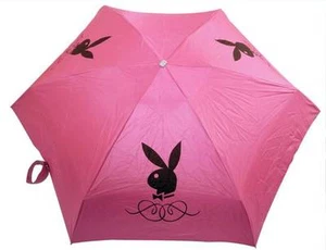PLAYBOY PINK UMBRELLA IN CASE - Picture 1 of 1