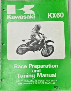 Kawasaki KX60 (1986) race preparation and tuning manual - Bild 1 von 1