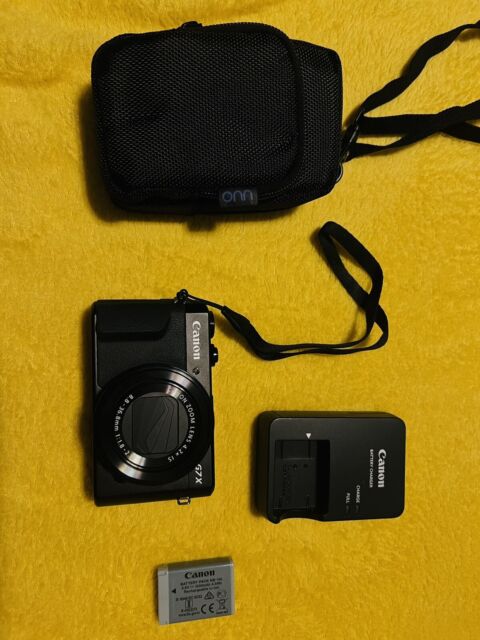 Canon PowerShot G7 X Mark II 数码相机，带录音| eBay