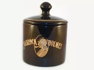 Pot en céramique S.Holmes cylindrique - obscurité marron - Bild 1 von 2