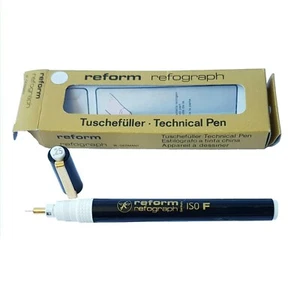 Reform Refograph F Technical Pen 0.25 mm -  Pen 0,25 mm Made in W. Germany - F - Picture 1 of 1