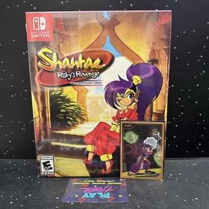 SHANTAE RISKY’S REVENGE DIRECTOR’S CUT COLLECTOR EDITION NINTENDO SWITCH LMT RUN - Foto 1 di 6