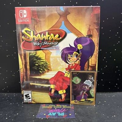 SHANTAE RISKY’S REVENGE DIRECTOR’S CUT COLLECTOR EDITION NINTENDO SWITCH LMT RUN - Immagine 1 di 4