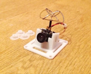 Kamera Frame Mount Halterung Für Eachine TX02 TX01 FPV Kamera 30,5mm Lochabstand - Bild 1 von 6