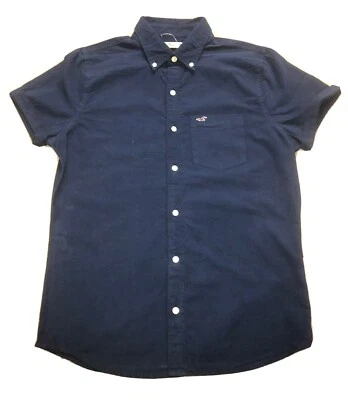 Camisa Hollister Abotonada Niños Talla M Azul Camisa Manga Corta Foto 1 de 4
