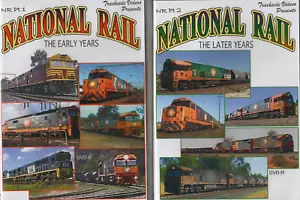 COMBO DE 2 DVD de video de pista piezas 1 y 2 de ferrocarril nacional - Imagen 1 de 1