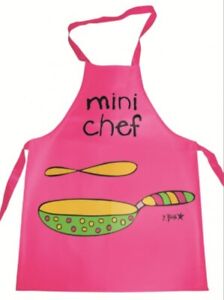 Küchenschürze - Schürze für Kinder - Mini Chef- ca 35x50cm Bastelschürze