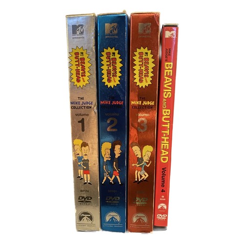 beavis and butthead dvd collection Seasons 1,2,3 And Volume 4 | eBay