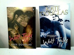 2 Wolf Tales books-Kate Douglas-Wolf Tales III & Wolf Tales IV-trade sized - Imagen 1 de 1