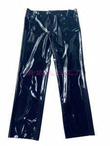 Latex gummi jeans with pocket Male Pants Trousers Jeans customized 0.4 - Picture 1 of 7