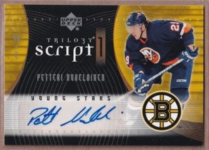 2007-08 Upper Deck Trilogy Scripts #S1PN Petteri Nokelainen AUTO - ISLANDERS - Picture 1 of 2