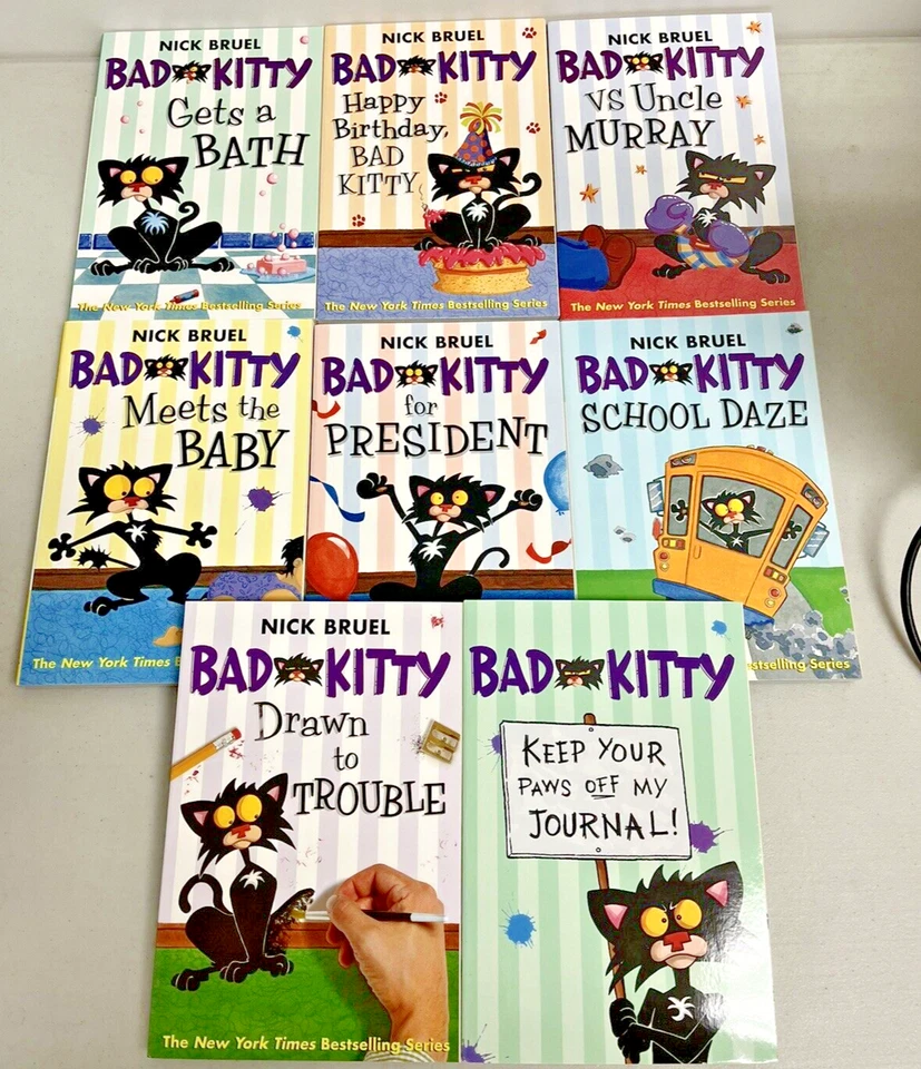 Bad Kitty 8-Book Set Brand New - Image 1 of 1