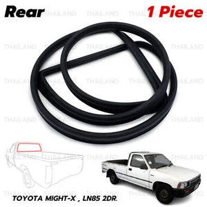 Rear Windshield Weatherstrip Seal Rubber For Toyota Hilux Mighty-X 1989 1997 - Picture 1 of 10