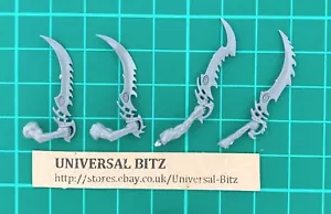 Akhelian Ishlaen Swords x 4 K Guard Idoneth Deepkin Warhammer S1 D - Picture 1 of 1