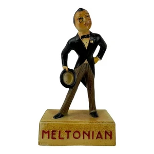 1930S MELTONIAN MAN SHOE ADVERTISING FIGURE STORE DISPLAY! VINTAGE COUNTERTOP - Picture 1 of 10