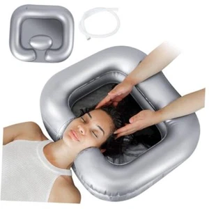 Hair Washing Basin for Bedridden - Inflatable Shampoo Bowl for Disabled, - Picture 1 of 7