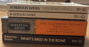 Robertson Davies 4 Book Lot Trilogy Rebel Angels Fiction Classics - Picture 1 of 5