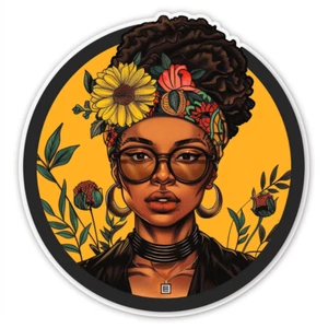 Black Woman Lives Matter Sticker - Picture 1 of 1