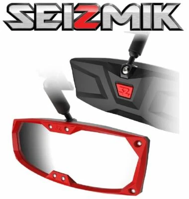 Espejo retrovisor rojo Seizmik Halo-R para Polaris Ranger 900 XP 2013-2019/crew Foto 1 de 4