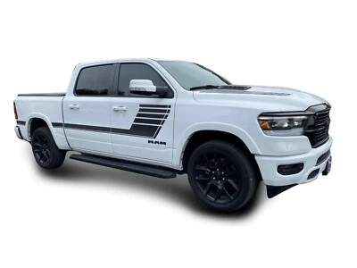 2019-2025 Para Ram 1500 Calcomanías laterales Hockey Hawk Stripes 3m Vinilo Adhesivo Gráficos Foto 1 de 4