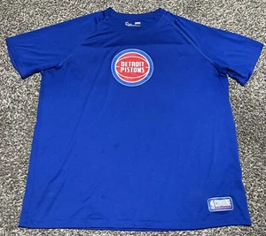 Detroit Pistons Under Armour Combine Short Sleeve Shirt Size XL - Picture 1 of 3