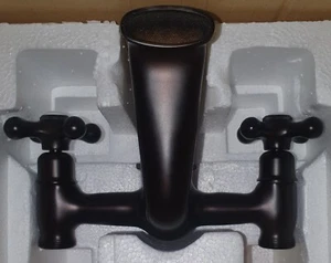 Clawfoot Tub Faucet RMN146SORB Deck Mounted w/ Built-In Diverter - Picture 1 of 3