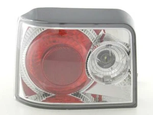 2 lights faros ARRIÈRE FEUX 4250414620219 Peugeot 205 20 C/D 90-95, chrome - Imagen 1 de 8