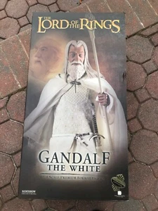 Sideshow Gandalf The White Premium Figure Exclusive 1/500 Lord Of The Rings - Picture 1 of 12