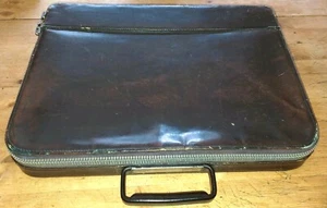 Original PREMIER Aktenkoffer: Valextra schwarz - Leder-Business-Tasche - Bild 1 von 10