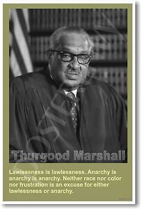 Thurgood Marshall - Supreme Court Justice School POSTER