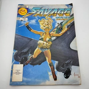 Savage Tales Magazine V.2 #8 Early Joe Jusko Cover Art Marvel 1986 - Picture 1 of 10